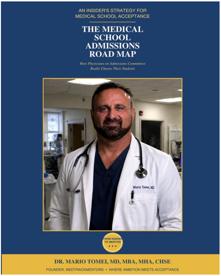 The Medical School Admissions Roadmap book cover